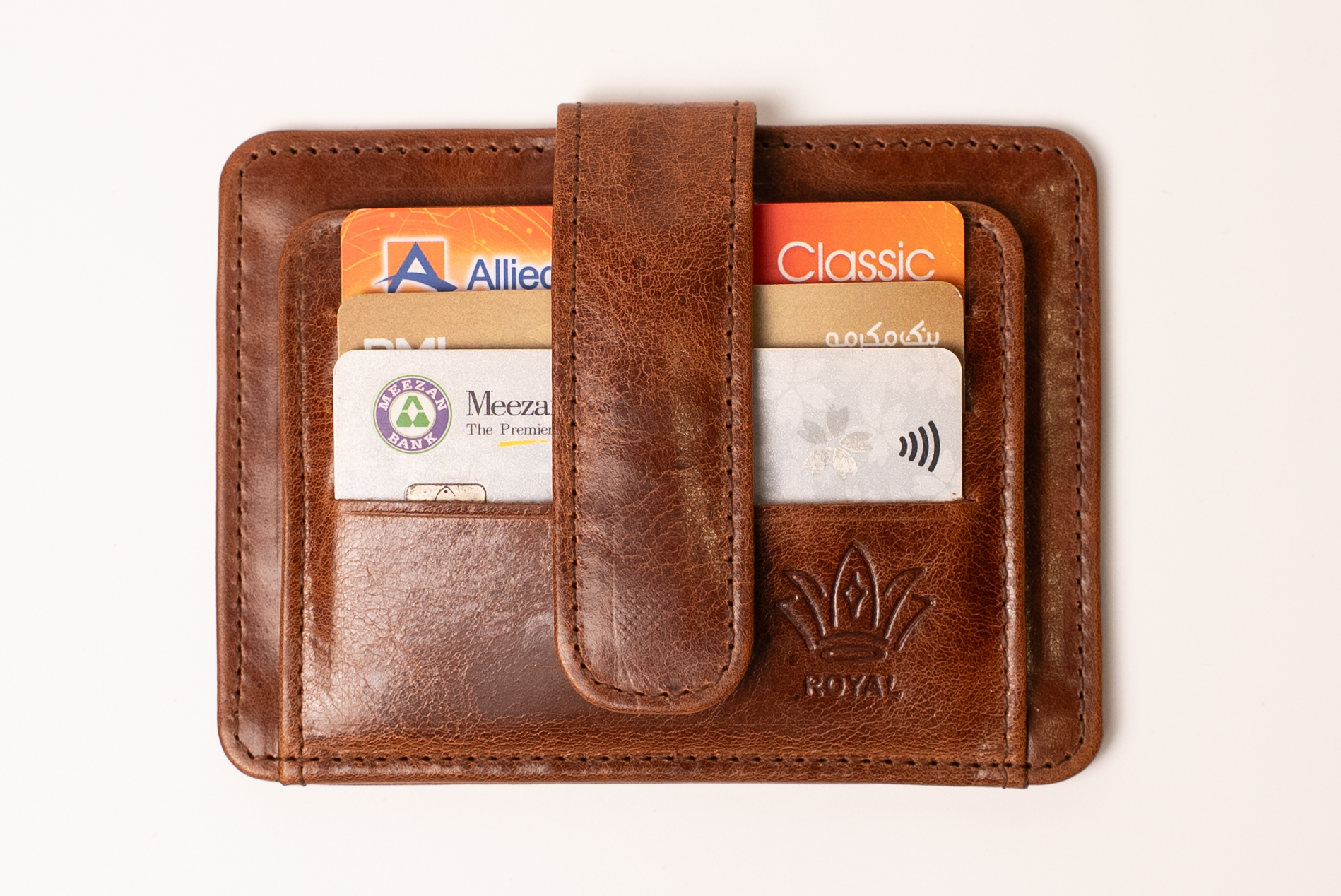 ROYAL Short Flap Card Holder